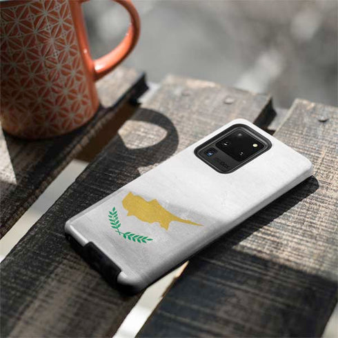 Cyprus Flag Distressed Galaxy S20 Ultra 5G Pro Case